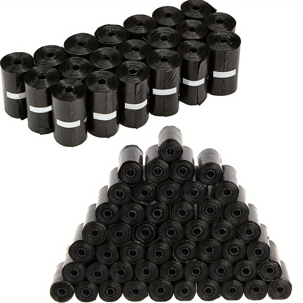 Dog Poop Bags Bulk Refill Rolls 150-300 Count - Durable Leak-Proof Pet Waste Bags, Portable Dispenser Refills, Easy-Tear Pet Cleanup Bags for Dogs Outdoor Walking, Thick Odor-Control Garbage Bags