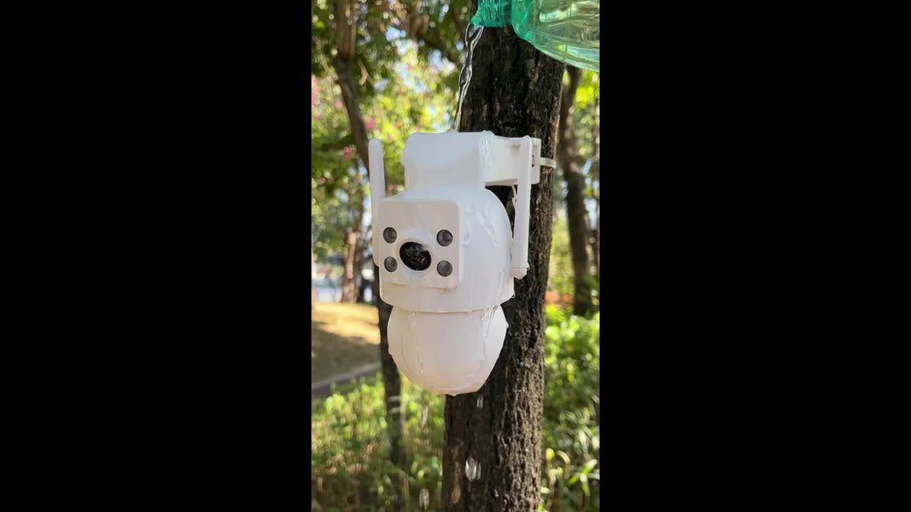 Solar Security Camera Outdoor 360° PTZ 1296P HD Dual Lens Color Night Vision Two-Way Audio Motion Detection WiFi SD Card – Wire-Free Rechargeable JOOAN RS3