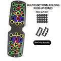 Adjustable Push Up Board – Multifunctional Home Gym Equipment for Chest, Triceps, Shoulders & Core Strength Training, Lightweight Durable Frame, Multiple Color-Coded Positions, Suitable for All Fitness Levels
