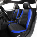 Universal Car Seat Covers Full Set Faux Leather – 5-Seat Front & Rear Bench for SUV, Truck, Jeep & BMW, Fits 40/60 & 50/50 Split, Headrest & Seatbelt Compatible, Scratch-Proof