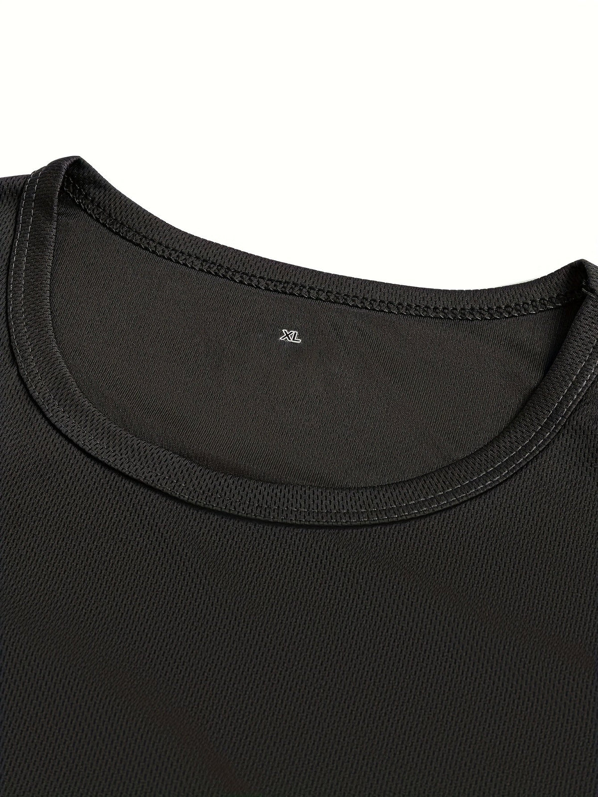 Men's Quick-Dry Moisture-Wicking Sleeveless Tank Tops 3-Pack USA Letter Print Breathable Athletic Vest for Gym, Running & Training - Black, White, Gray