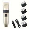 Professional Dog Grooming Kit with X7 Pet Scissors - Low-Noise Clipper Trimmer for Thick Fur, Safe for Dogs Cats & All Pets, Complete Cat & Dog Hair Grooming Set