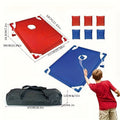 Cornhole Game Set 2 Boards 6 Bean Bags Storage Bag Indoor Outdoor Backyard Lawn Game for Kids Adults Family Fun Camping Beach Party Tailgate BBQ Yard Entertainment Christmas Halloween Gift