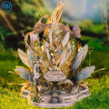 3D Metal Puzzle Kit - Angel Story Princess & Elf Series with Display Stand - Miniature Model Building Set for Adults - Elf Throne, Elf Castle or Elf Carriage - Unique Birthday, Christmas & New Year Gift