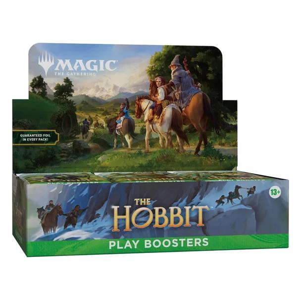 Magic The Gathering The Hobbit Play Booster Box 30 Packs 14 Cards Per Pack Middle-earth Box Topper Sealed MTG Bilbo Gandalf Smaug Erebor TCG