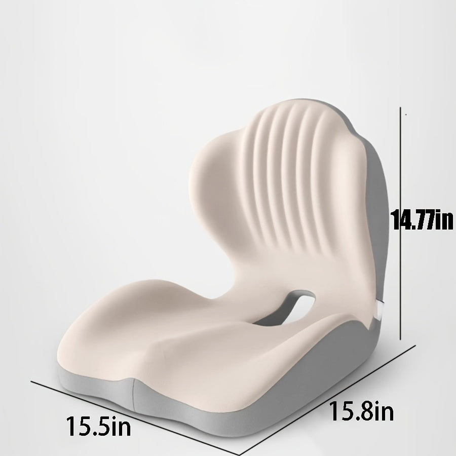 Lumbar Support Cushion for Office Chair & Car Seat – Memory Foam Lower Back and Hip Support Pillow, Ergonomic Breathable Design for Prolonged Sitting, Driving, Work from Home, Multiple Colors