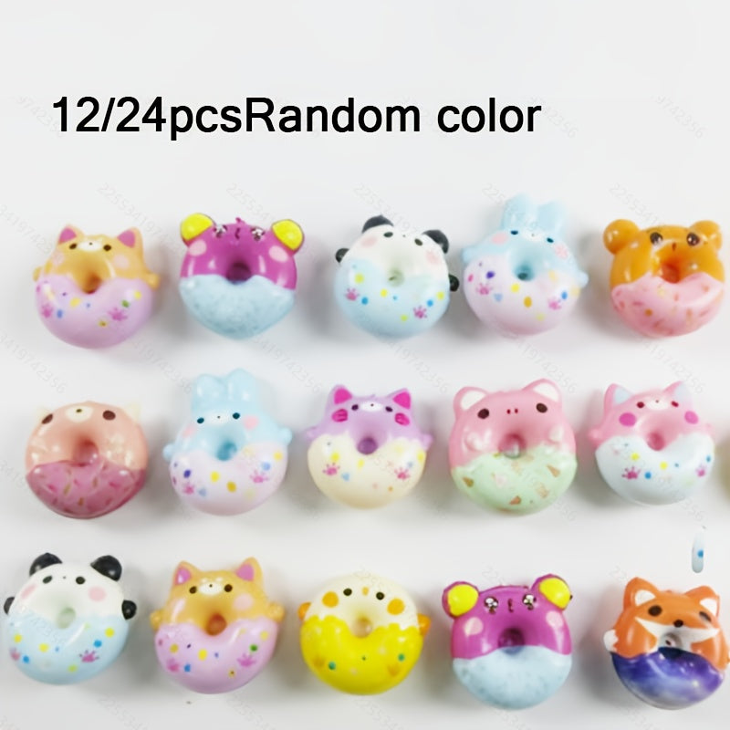 Mini Squishy Donut Squeeze Toys 12 or 24 Pack Slow Rising Party Favor Goodie Bag Fillers for Kids Classroom Birthday Halloween Christmas Holiday Gifts for Boys Girls Random Colors