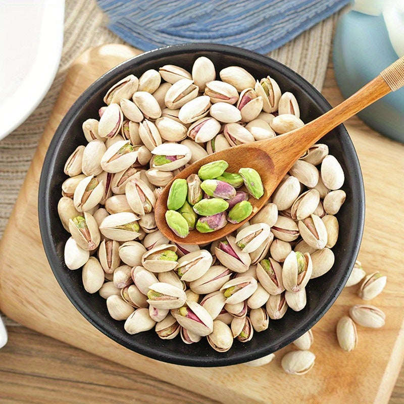 Natural Shell-On Pistachios Individually Wrapped Snack Bags 3 Pack x 5.3oz Ready-to-Eat Protein Snack Gluten-Free Vegan