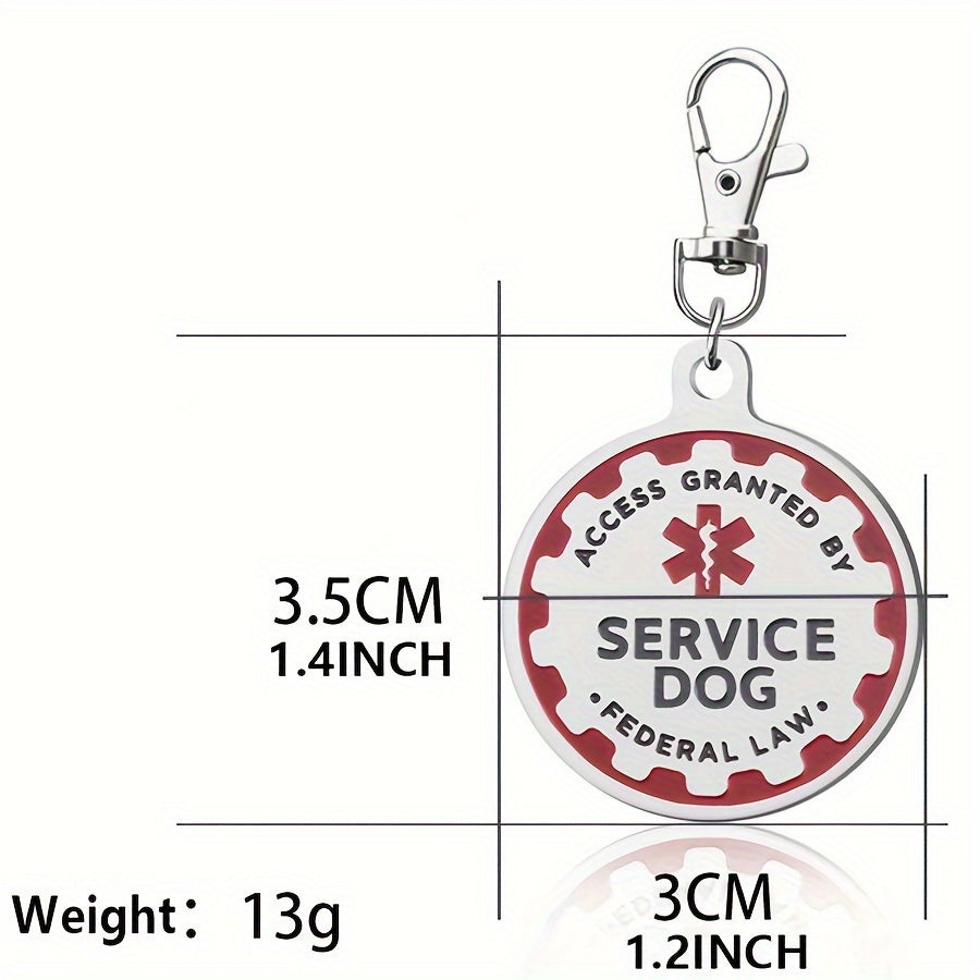 Personalized Pet ID Tag Custom Engraved Dog Cat Name Tag with Owner Phone Number Durable Anti-Lost Pet Tag Gift for Dogs Cats