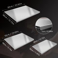 304 Stainless Steel Cutting Board – Rust-Proof Butcher Block Kitchen Prep Board, Easy to Clean, Available in 3 Sizes (15.75”×11.81”, 19.69”×15.75”, 23.62”×15.75”)