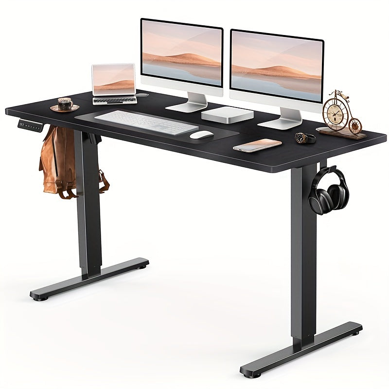 Electric Standing Desk Adjustable Height 40 48 55 63 Inch – Sit Stand Up Desk with Memory Controller & Anti-Collision, Ergonomic Home Office Gaming Workstation, Multiple Colors & Sizes