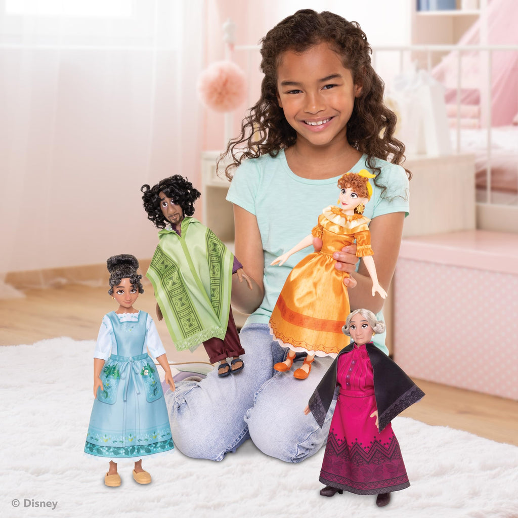 Disney Encanto Ultimate Madrigal Family Dolls Gift Set - 12 Dolls (9 inch) Including 3 Exclusive Abuela, Julieta & Agustin | Story-Authentic Outfits, Accessories | Birthday & Holiday Gift for Disney Fans
