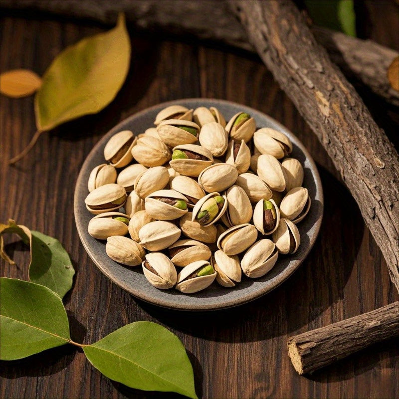 Natural Shell-On Pistachios Individually Wrapped Snack Bags 3 Pack x 5.3oz Ready-to-Eat Protein Snack Gluten-Free Vegan