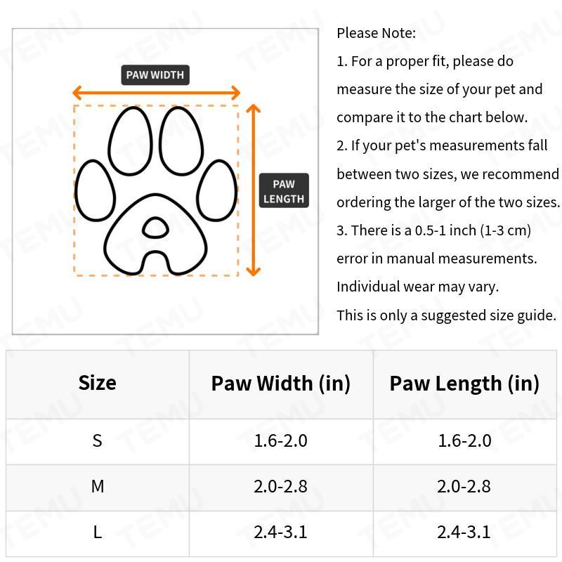 Dog Outdoor Boots Non-Slip All-Season Paw Protectors – Anti-Dirt Waterproof Dog Shoes for Small Medium Dogs, Protective Dog Booties for Walking Hiking & Hot Pavement, S M L Sizes, Black